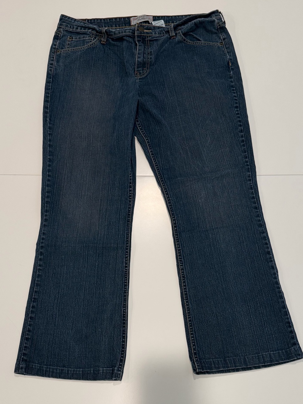 Levi Strauss Signature Low Rise Bootcut Jeans Women’s 16L Y2K Stretch